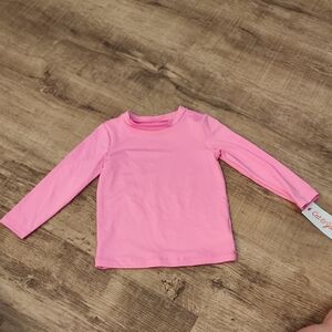 Cat & Jack Pink Rashguard Swim Top
